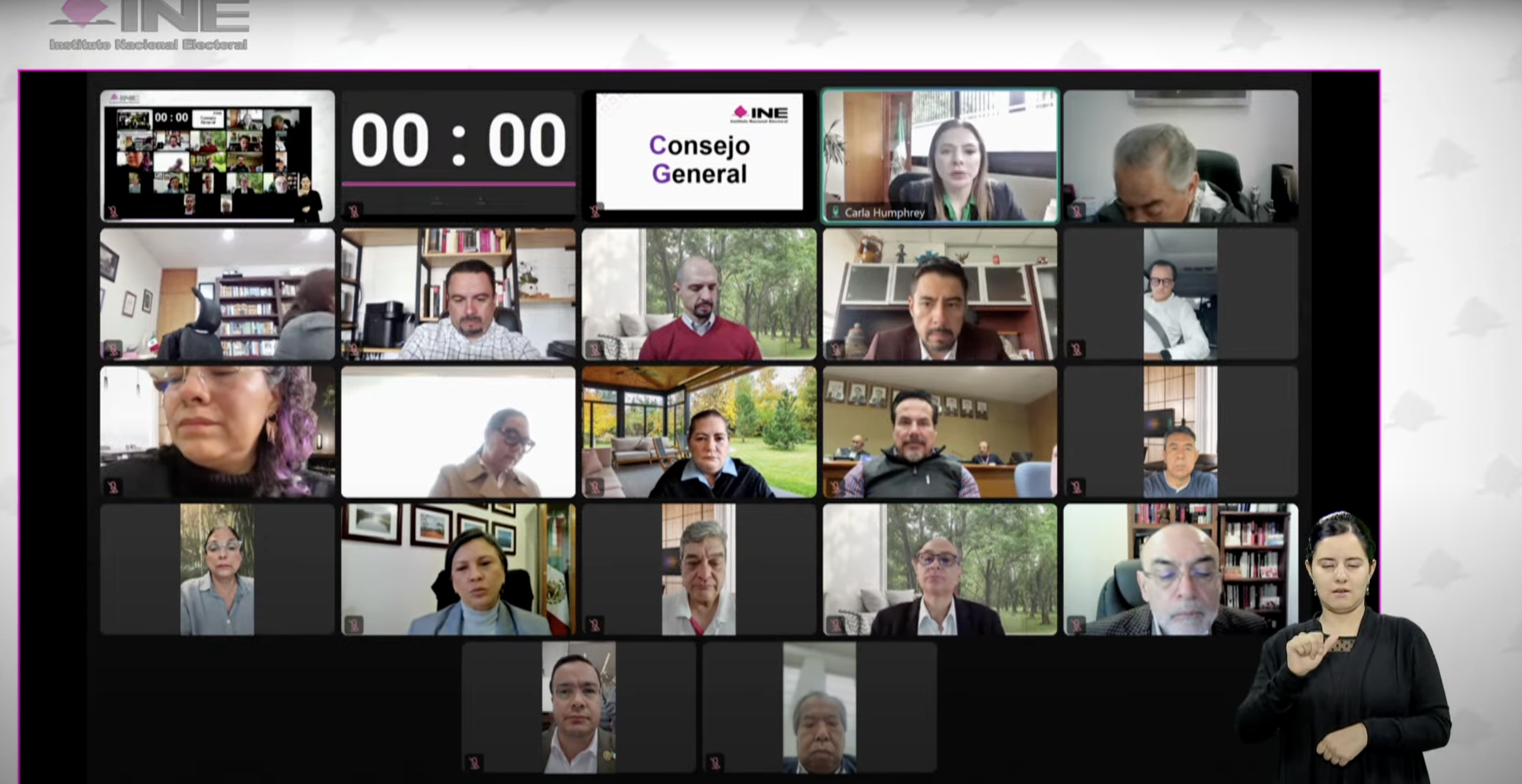 Sesión Extraordinaria del Consejo General (23/06/2025)